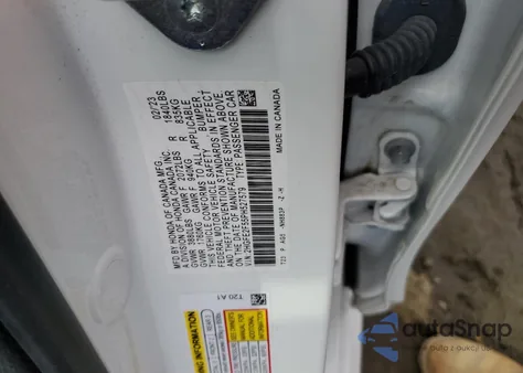 2023 Honda Civic Sport из США, поврежденный, VIN 2HGFE2F55PH527579